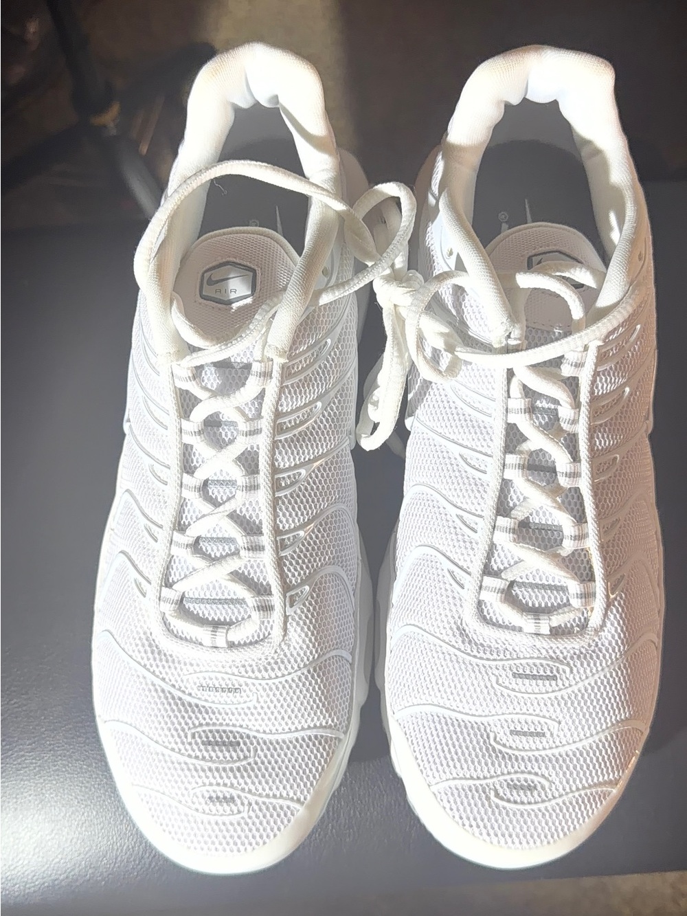 Authentic Original Vintage Style White Men's Mesh Sneakers